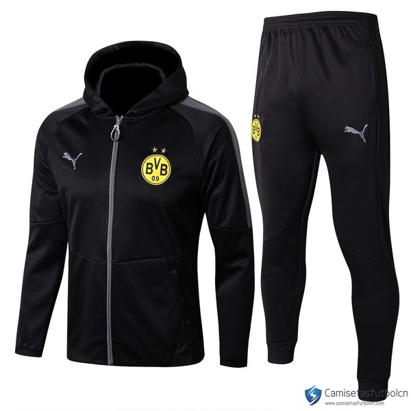 Chandal Borussia Dortmund 2017-18 Negro Amarillo